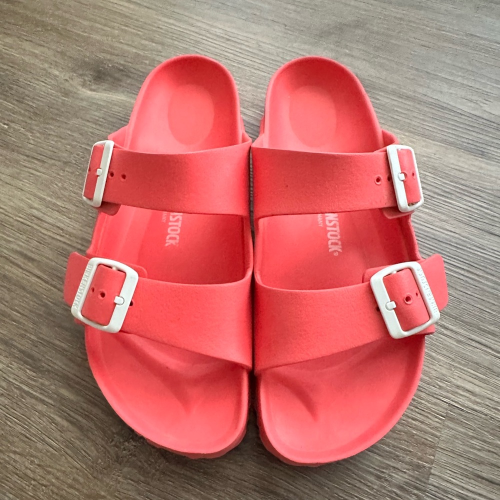 Hot Pink Ribber Birkenstock